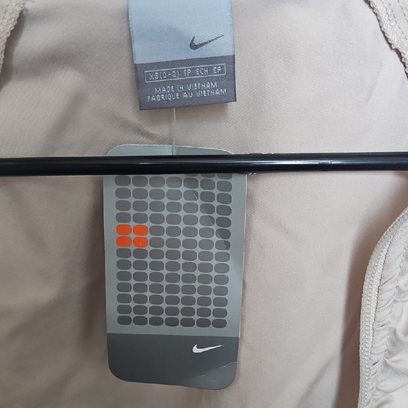 Nike Tan Bomber Jacket Lightweight Casual - Picture 3 of 4